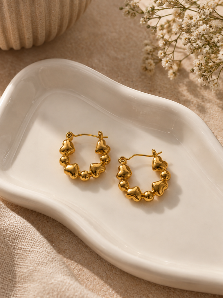 All Heart Hoop Earrings