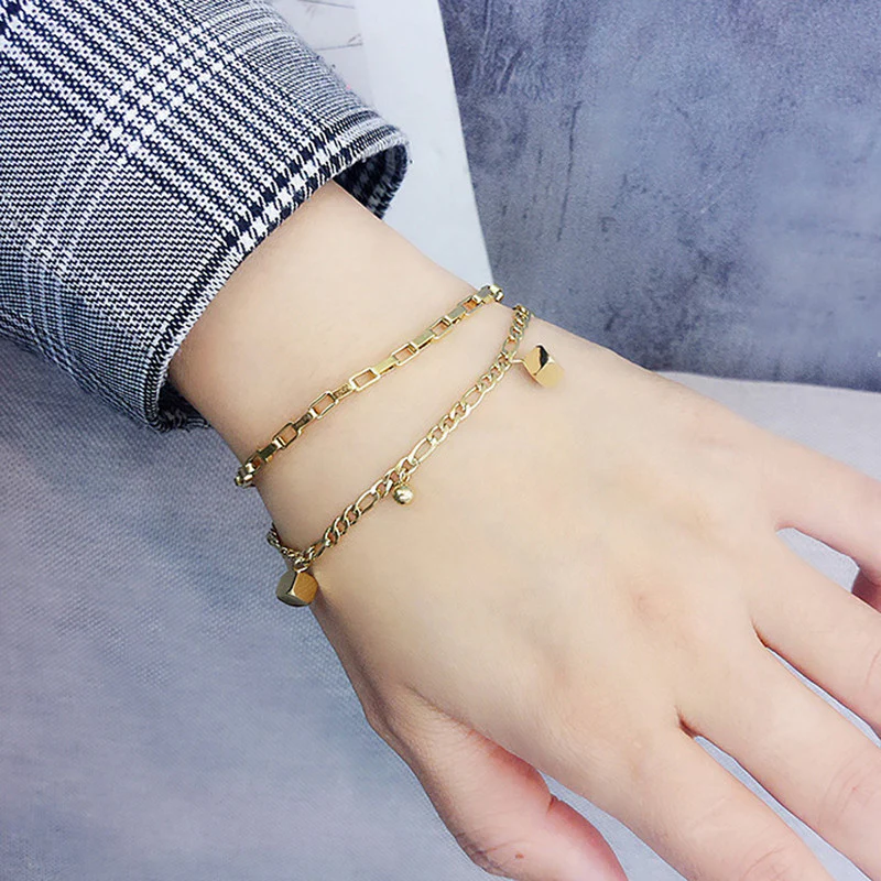 Chic Double Layered Bracelet