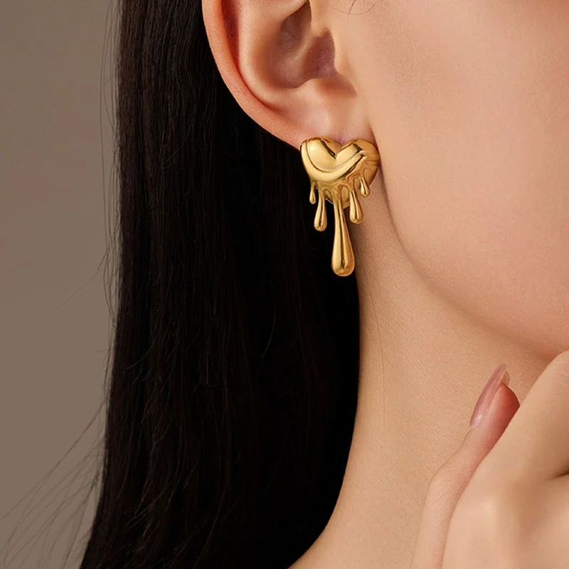 Melting Heart Earrings