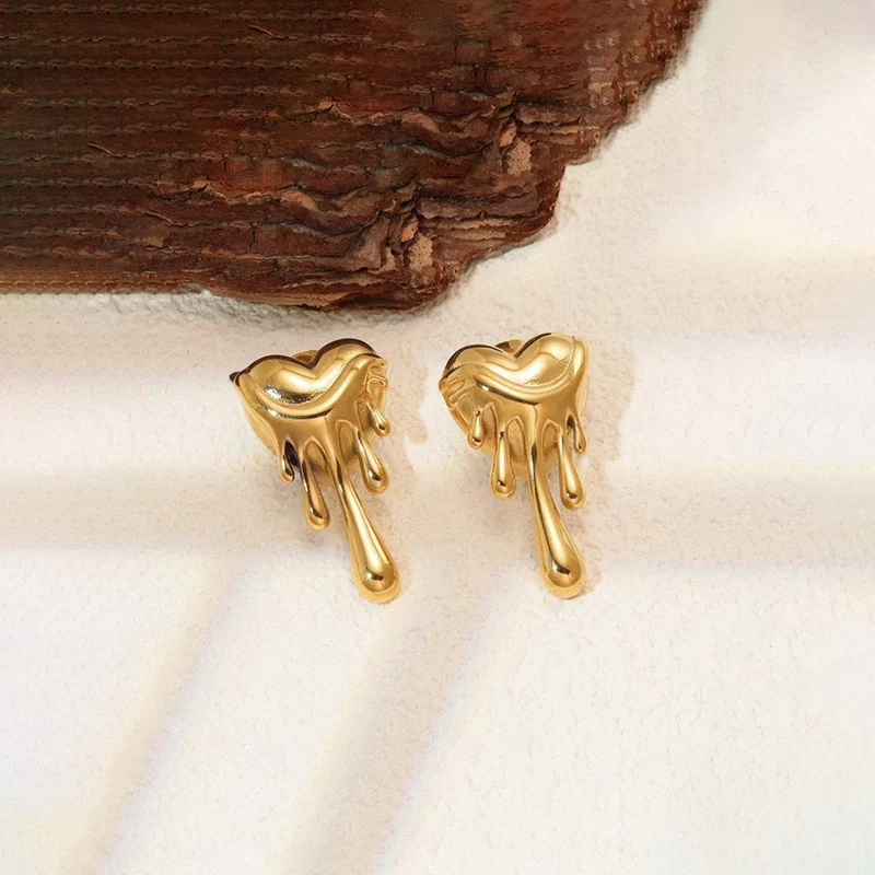 Melting Heart Earrings