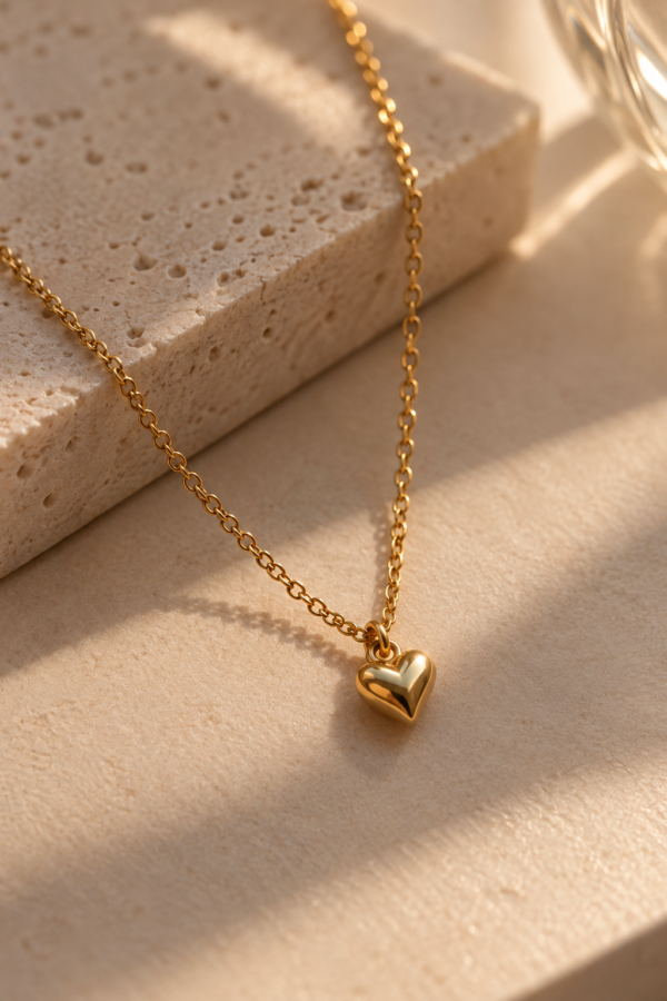 Mini Heart Necklace - Image 2