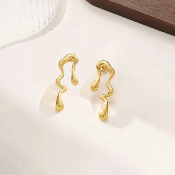 Quirky Drop Earrings - Image 1