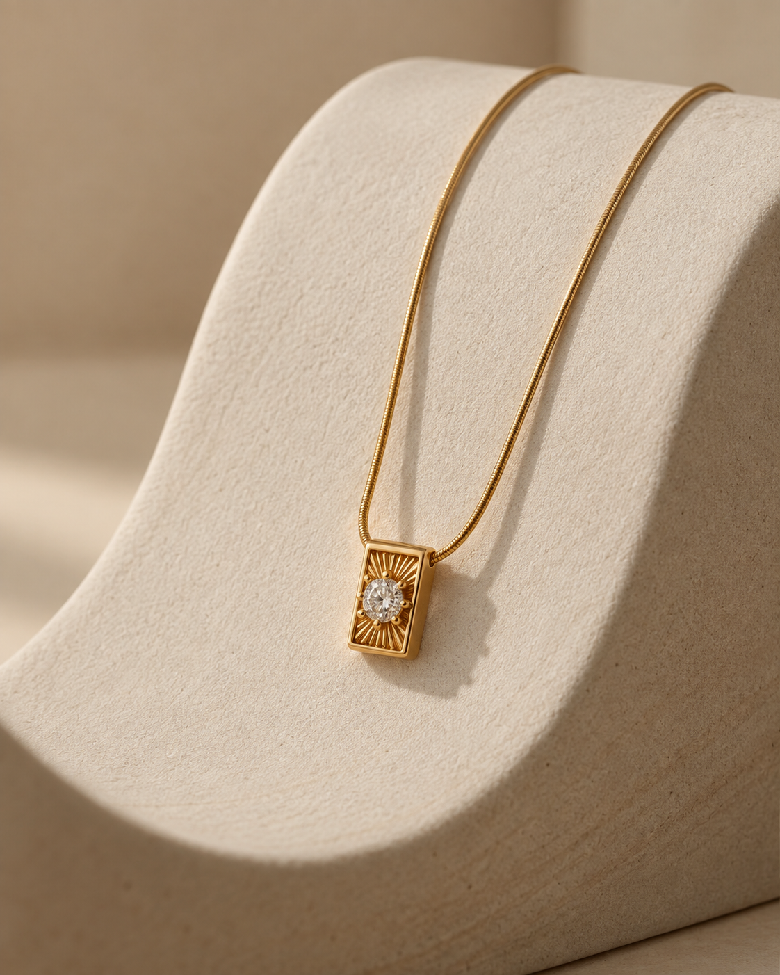 Stone Bar Necklace - Image 4