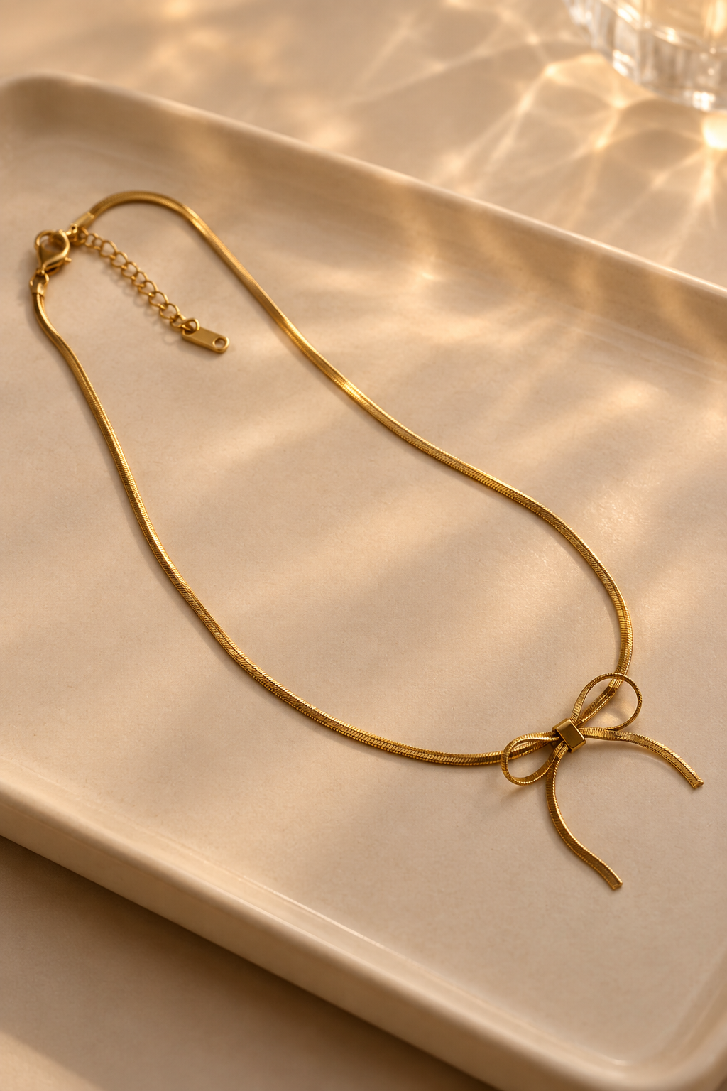 Classic Bow Knot Necklace - Image 4