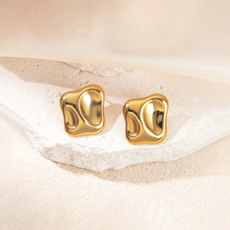 Contemporary Stud Earrings