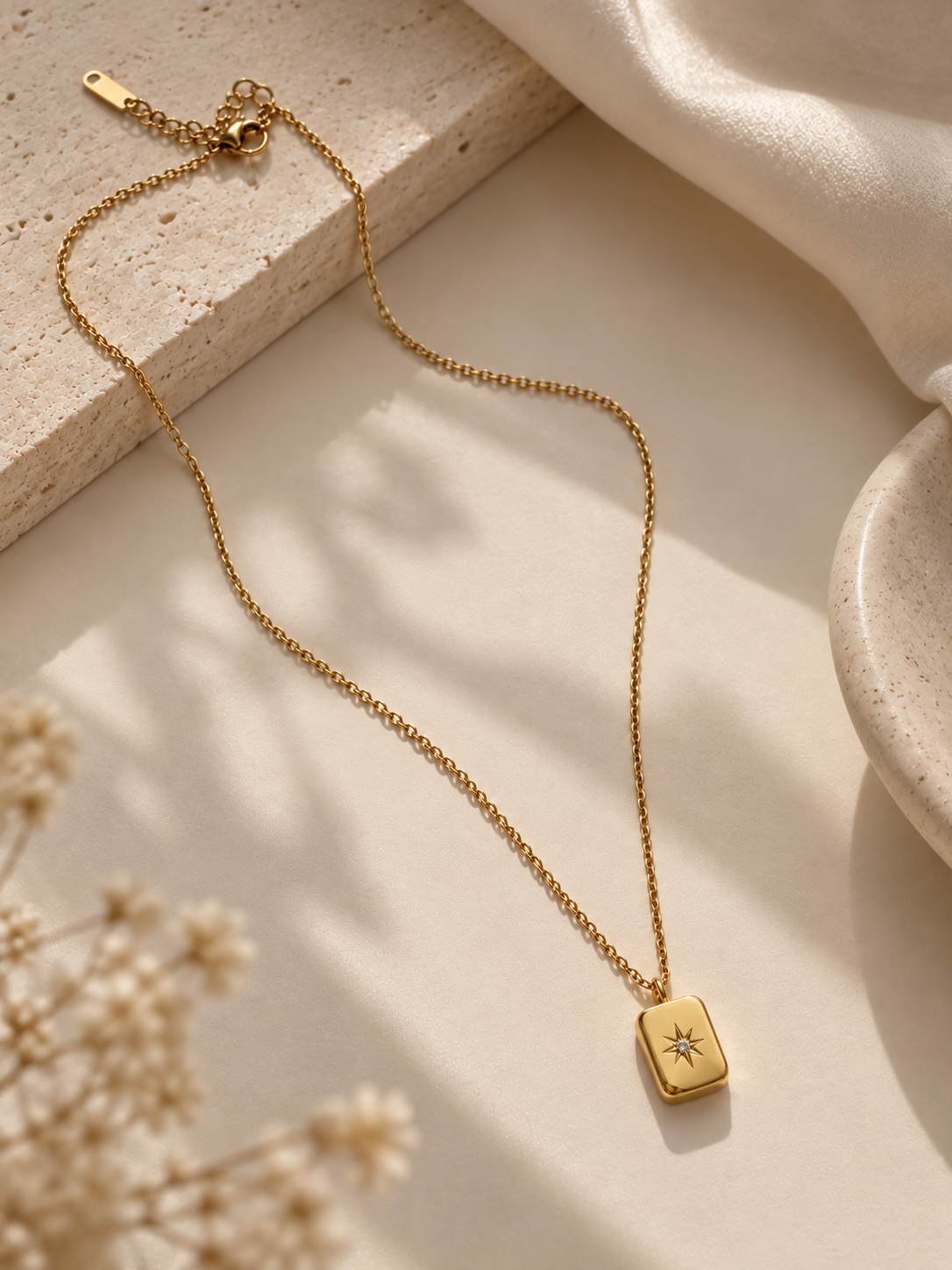 Geometrical Star Necklace - Image 4