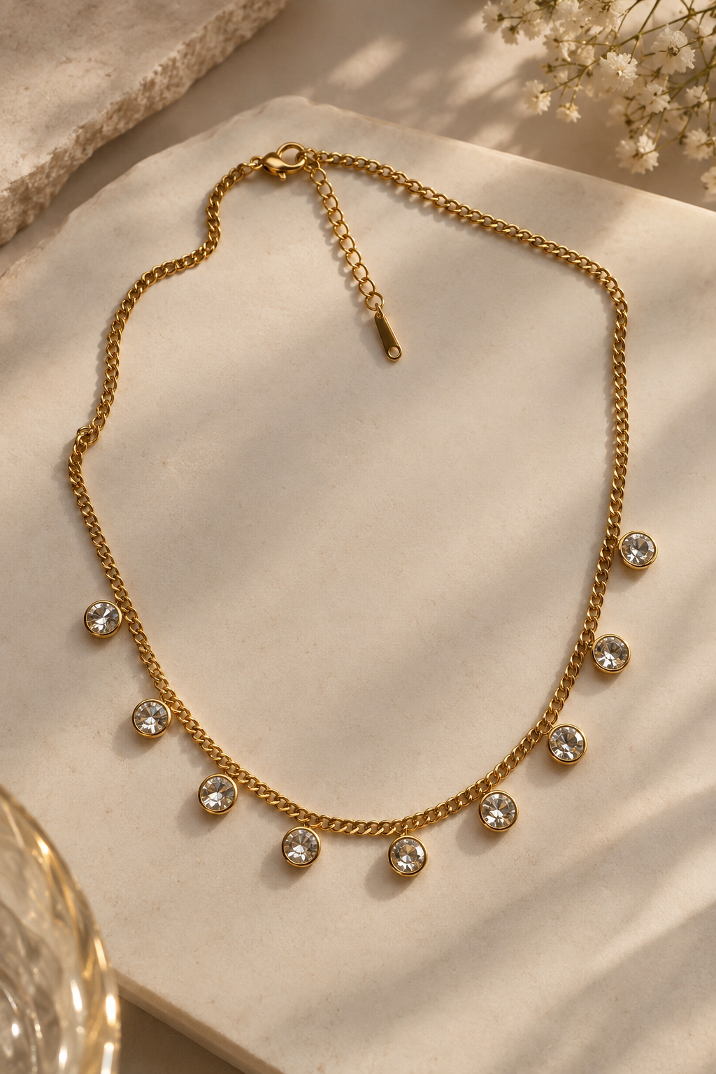 Shimmering Diamond Necklace - Image 2